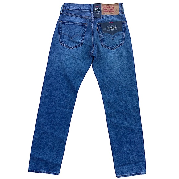 Levi’s 501® ‘93 Straight Crop Jeans On My Radio - Blue - Picture 2 of 16